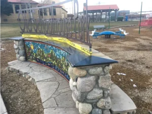 Old School Park Sign