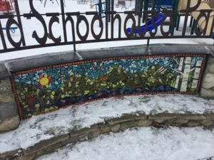Old School Park Sign