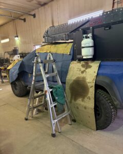 custom harken camper skirting