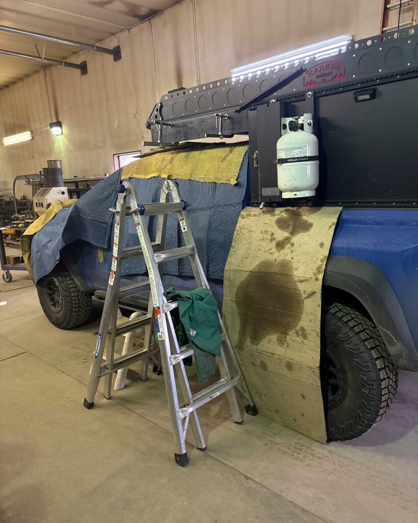 custom harken camper skirting