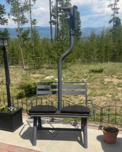 ski lift chair welded by mickey t welding