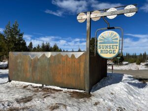 sunset ridge sign